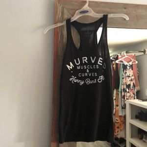 Hunnybuns fit workout tank